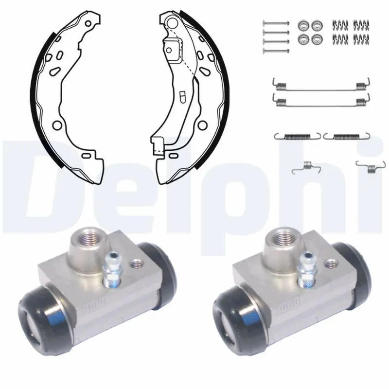 Handler.Part Brake shoe set DELPHI KP1077 1