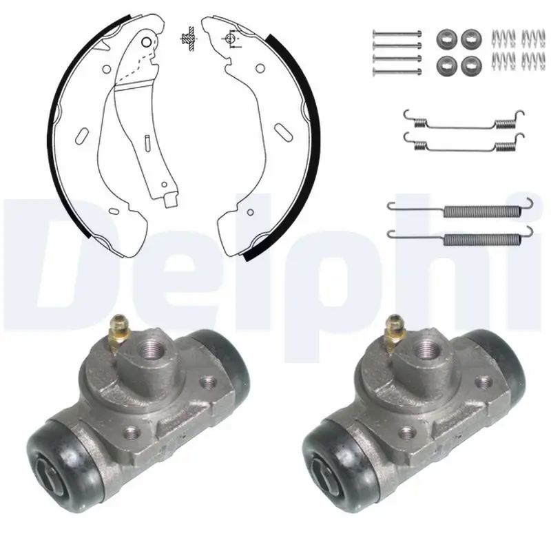 Handler.Part Brake shoe set DELPHI KP1082 1