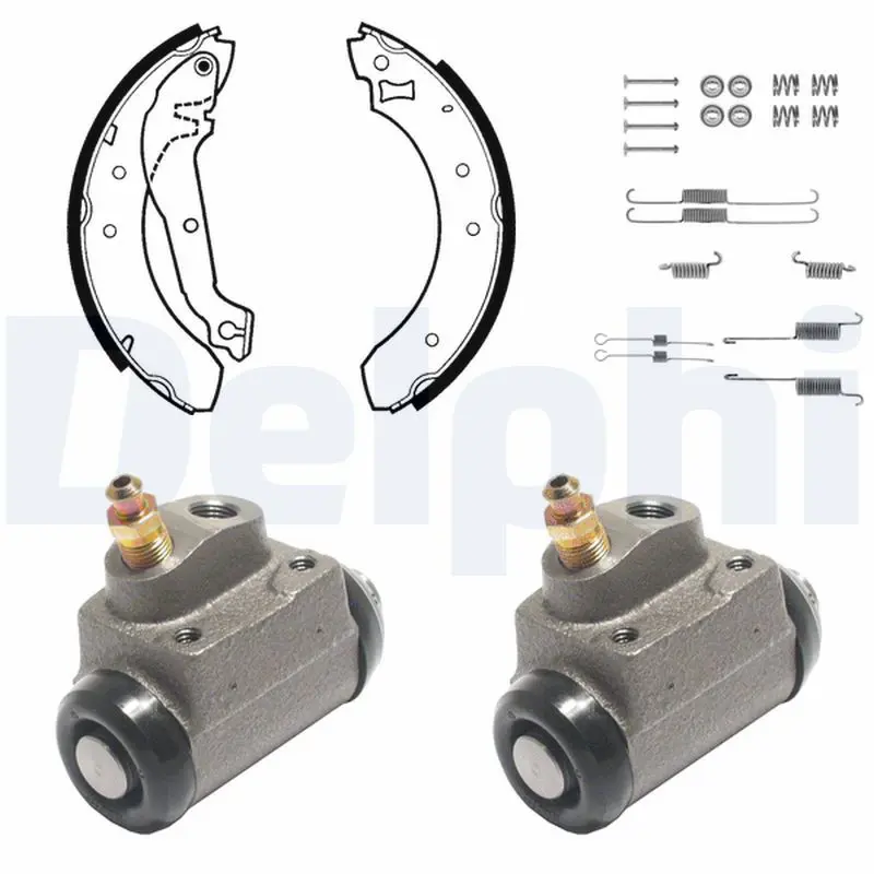 Handler.Part Brake shoe set DELPHI KP701 1