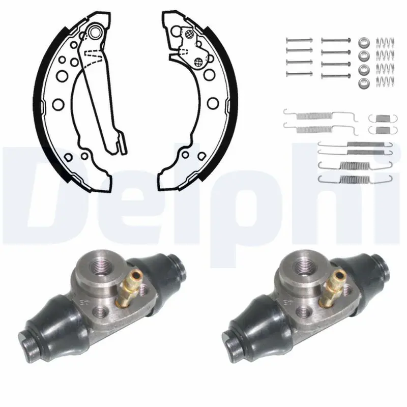 Handler.Part Brake shoe set DELPHI KP715 1