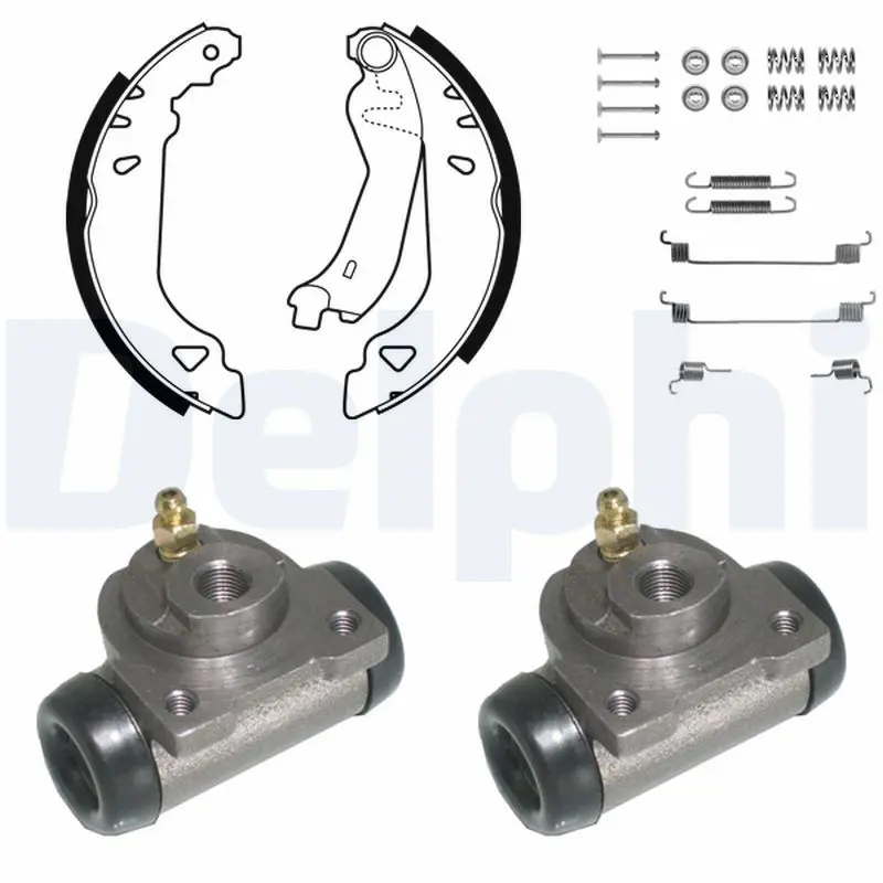 Handler.Part Brake shoe set DELPHI KP760 1