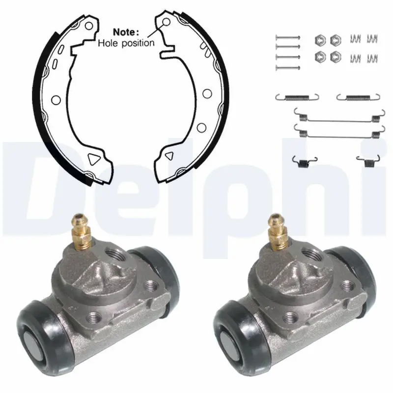 Handler.Part Brake shoe set DELPHI KP771 1