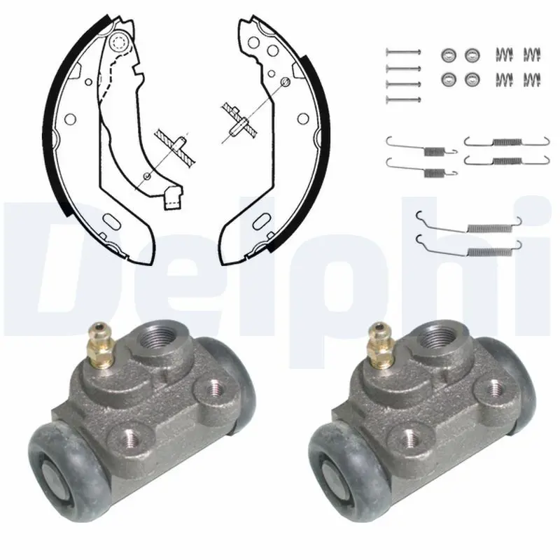 Handler.Part Brake shoe set DELPHI KP822 1