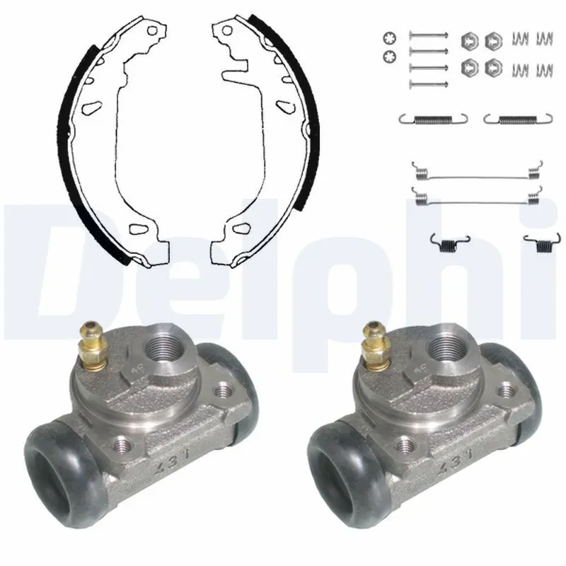 Handler.Part Brake shoe set DELPHI KP823 1