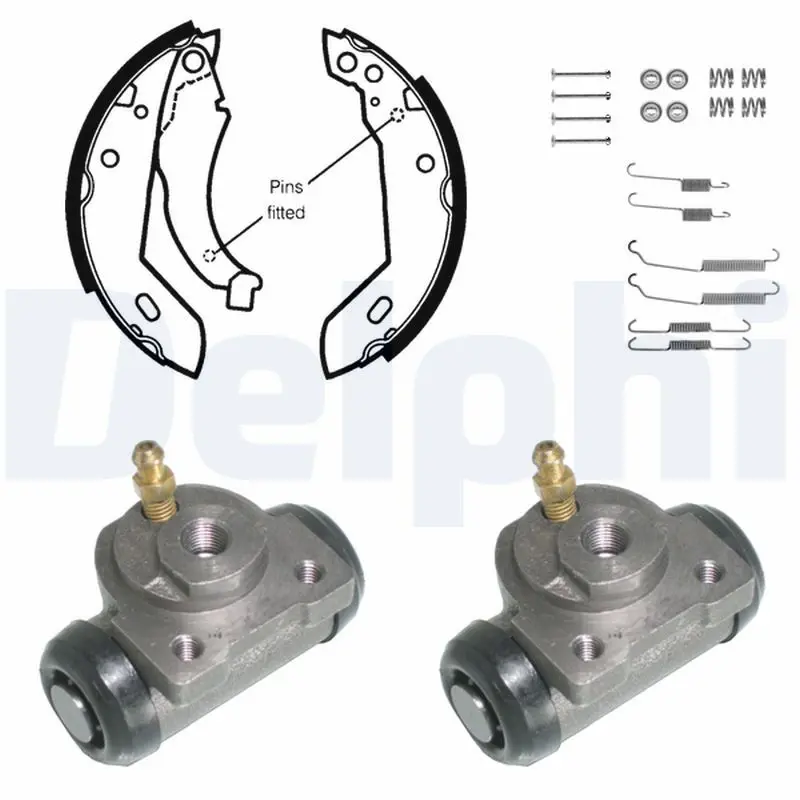 Handler.Part Brake shoe set DELPHI KP742 1