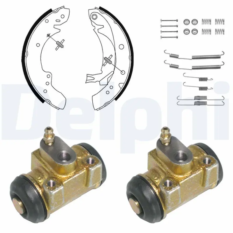 Handler.Part Brake shoe set DELPHI KP901 1