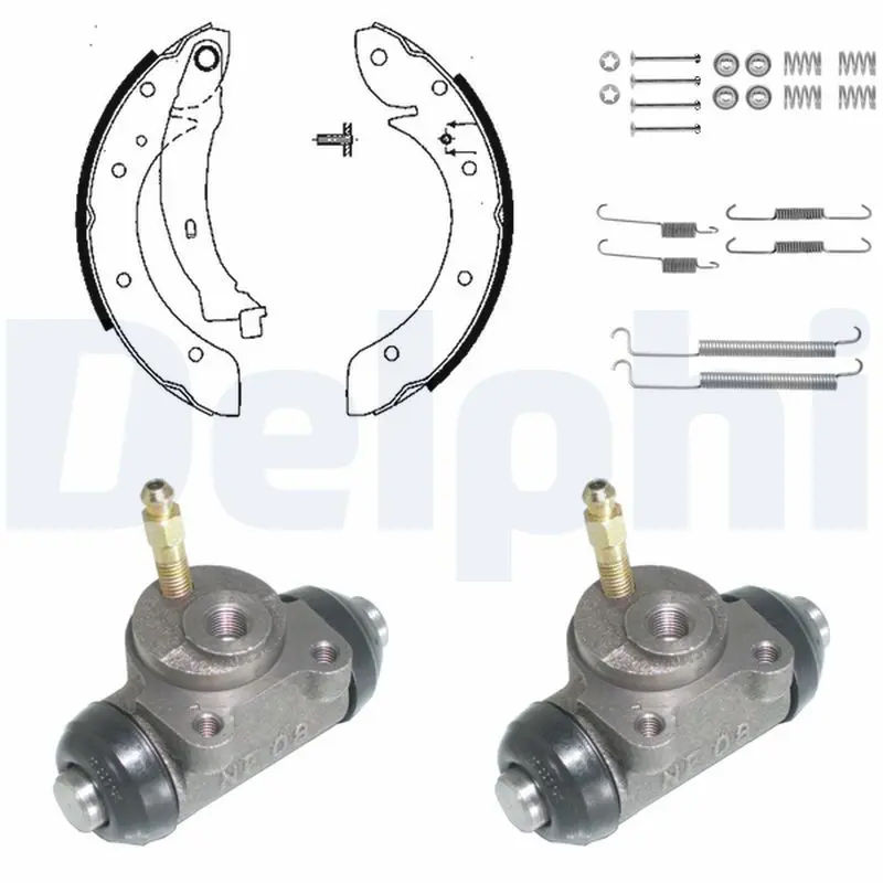 Handler.Part Brake shoe set DELPHI KP946 1