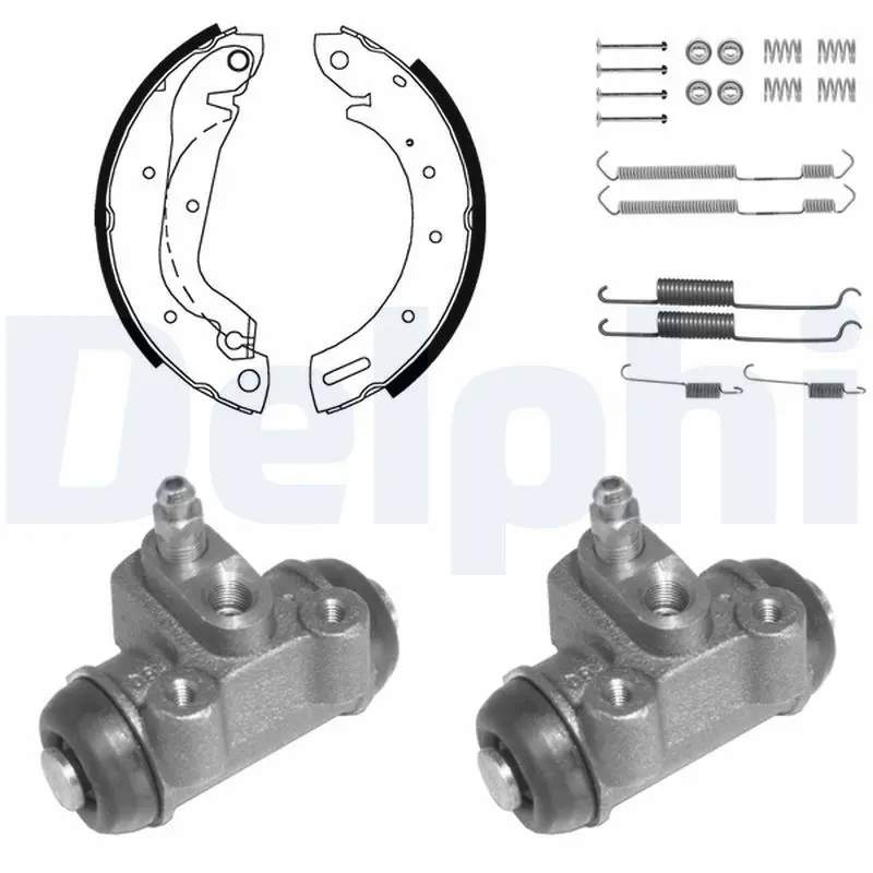 Handler.Part Brake shoe set DELPHI KP976 1