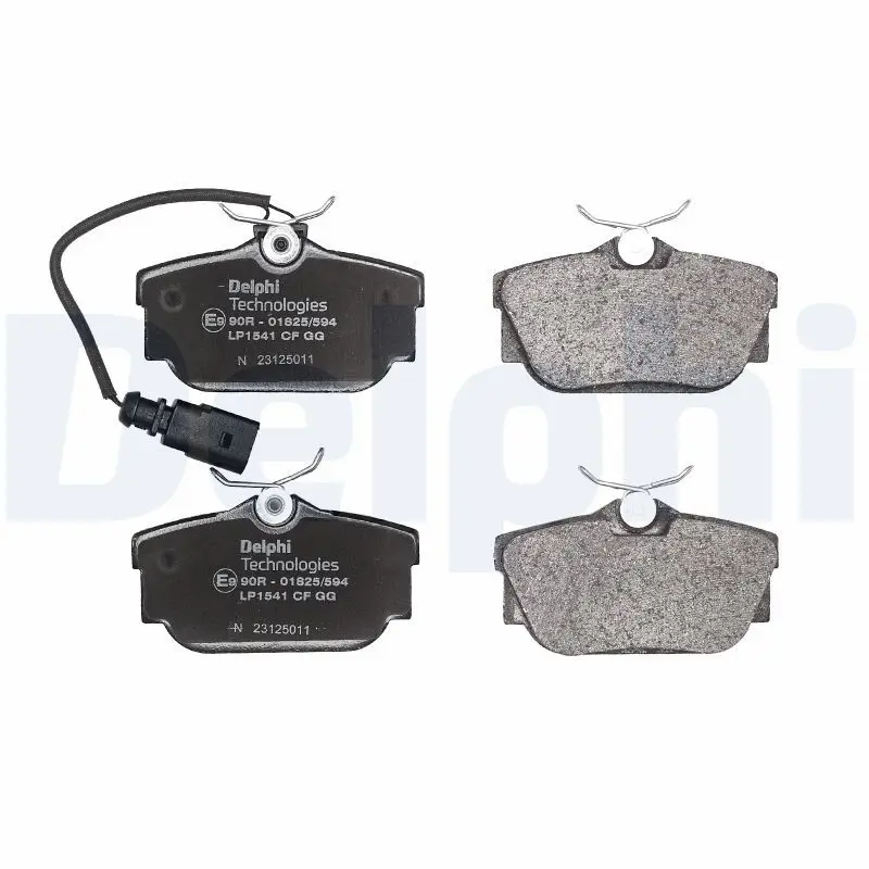 Handler.Part Brake pad set, disc brake DELPHI LP1541 2