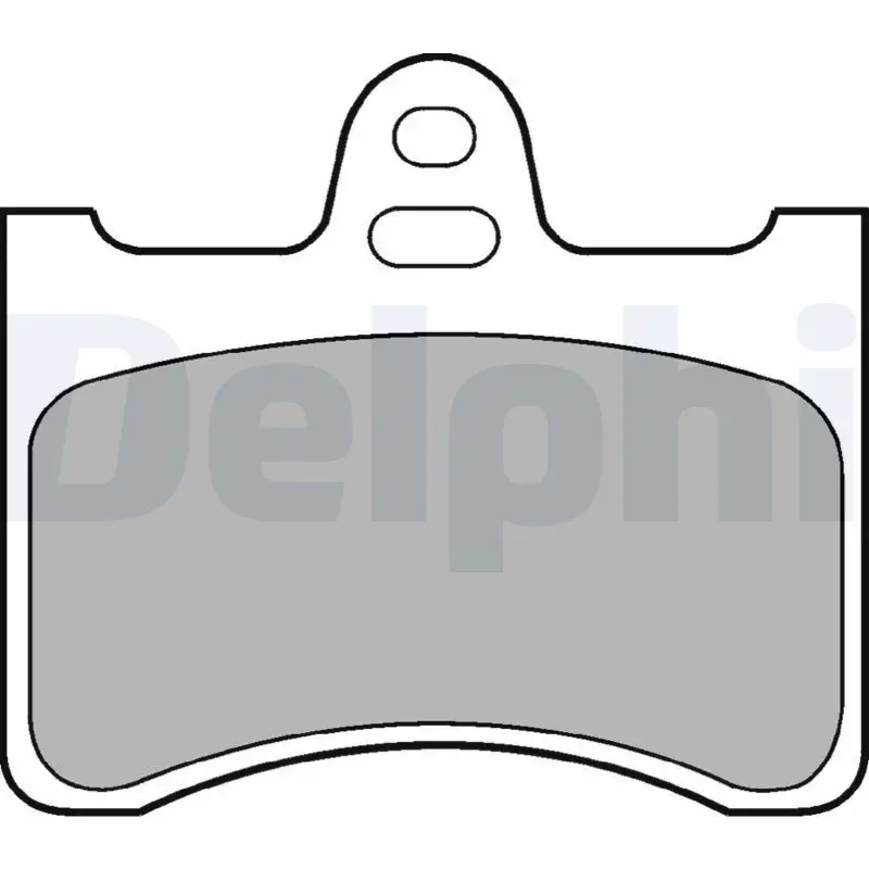 Handler.Part Brake pad set, disc brake DELPHI LP193 1