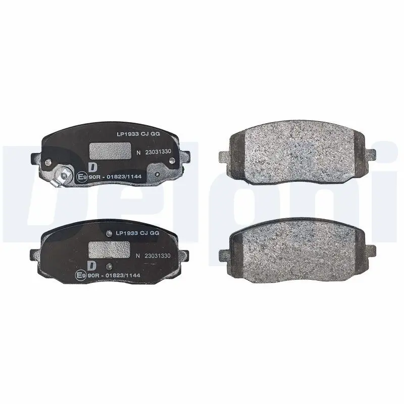 Handler.Part Brake pad set, disc brake DELPHI LP1933 2