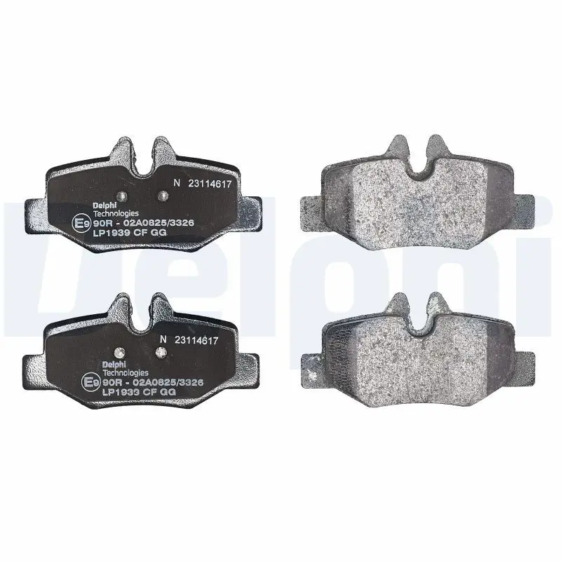 Handler.Part Brake pad set, disc brake DELPHI LP1939 2