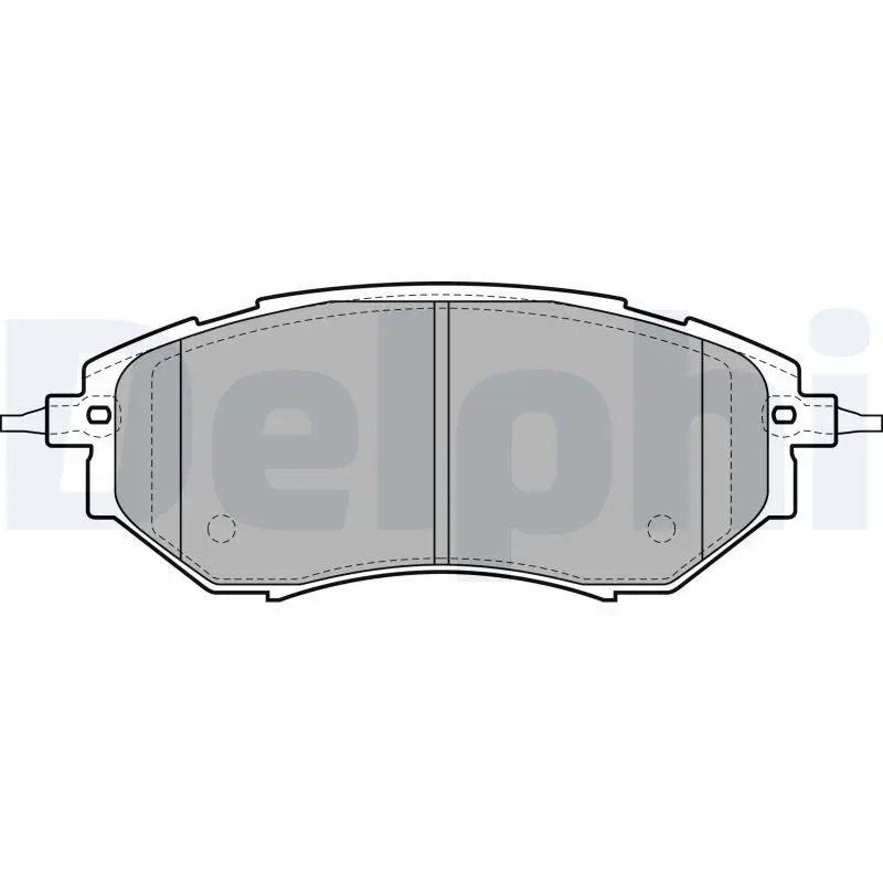 Handler.Part Brake pad set, disc brake DELPHI LP1941 1