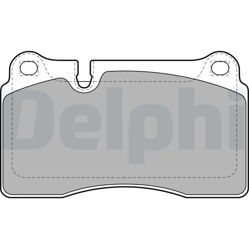 Handler.Part Brake pad set, disc brake DELPHI LP2012 1