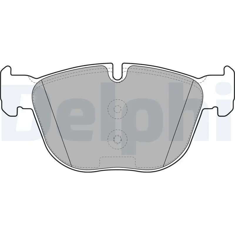 Handler.Part Brake pad set, disc brake DELPHI LP2090 1