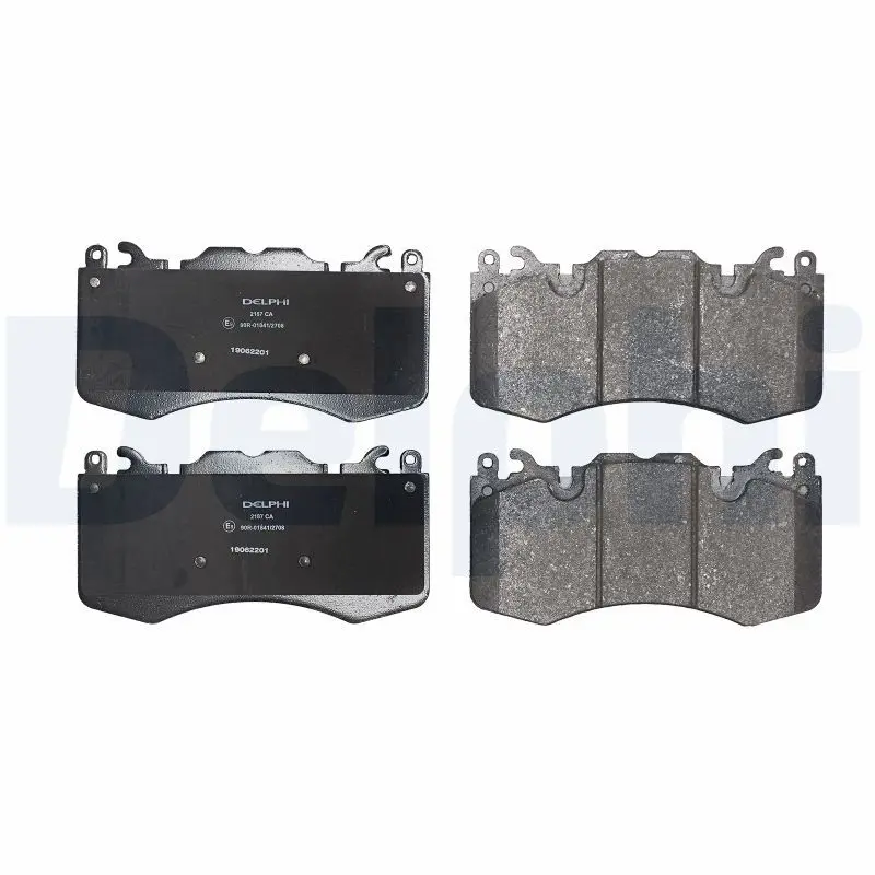 Handler.Part Brake pad set, disc brake DELPHI LP2187 2