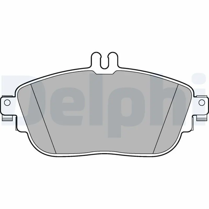 Handler.Part Brake pad set, disc brake DELPHI LP2441 1