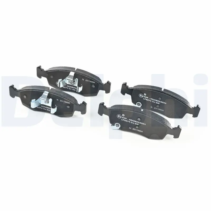 Handler.Part Brake pad set, disc brake DELPHI LP2274 3