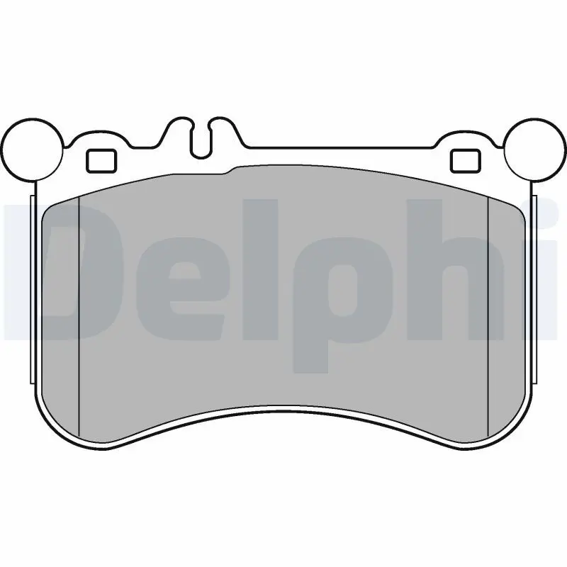 Handler.Part Brake pad set, disc brake DELPHI LP2291 1