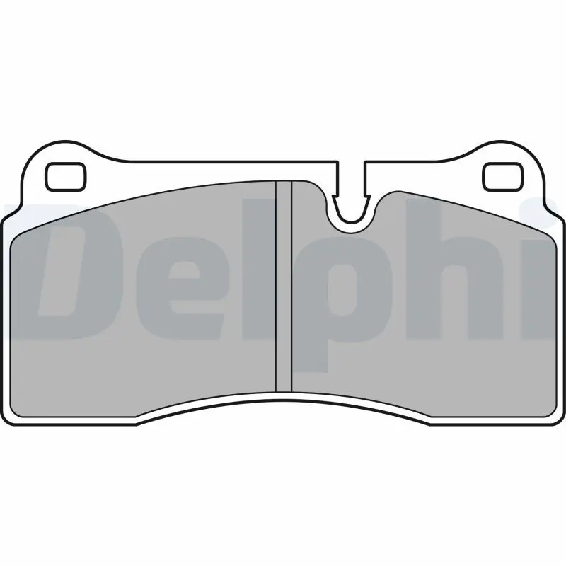 Handler.Part Brake pad set, disc brake DELPHI LP2448 1