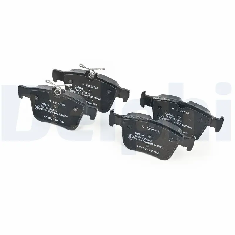 Handler.Part Brake pad set, disc brake DELPHI LP2697 3