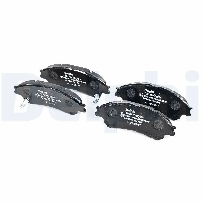 Handler.Part Brake pad set, disc brake DELPHI LP2664 1