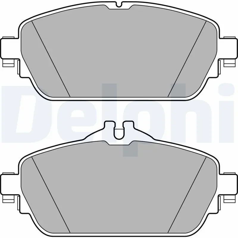 Handler.Part Brake pad set, disc brake DELPHI LP2764 1