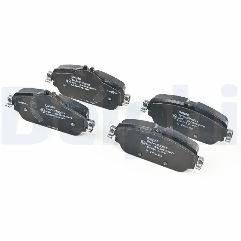 Handler.Part Brake pad set, disc brake DELPHI LP2764 3