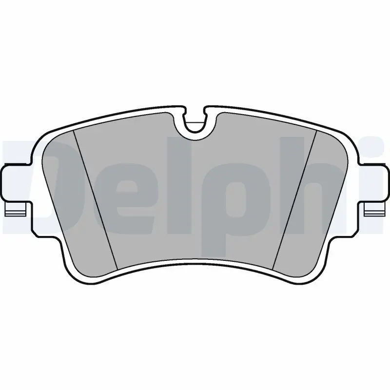 Handler.Part Brake pad set, disc brake DELPHI LP3146 3