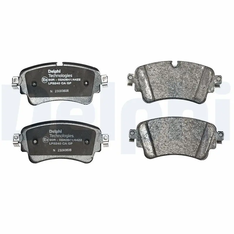 Handler.Part Brake pad set, disc brake DELPHI LP3146 4