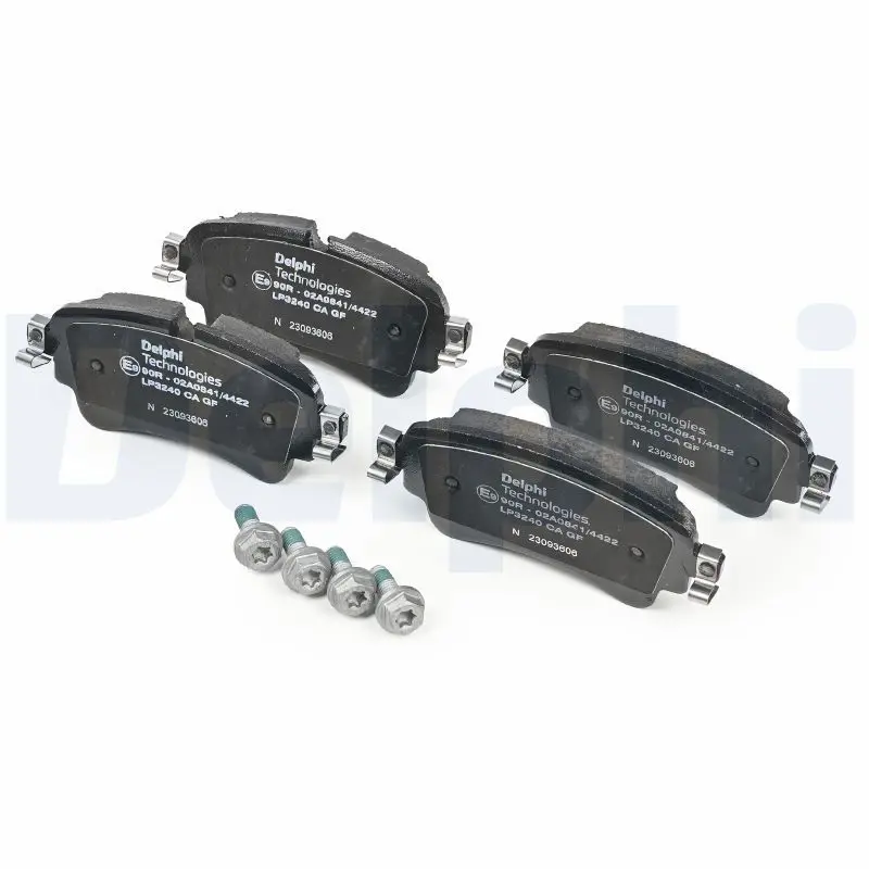 Handler.Part Brake pad set, disc brake DELPHI LP3240 3