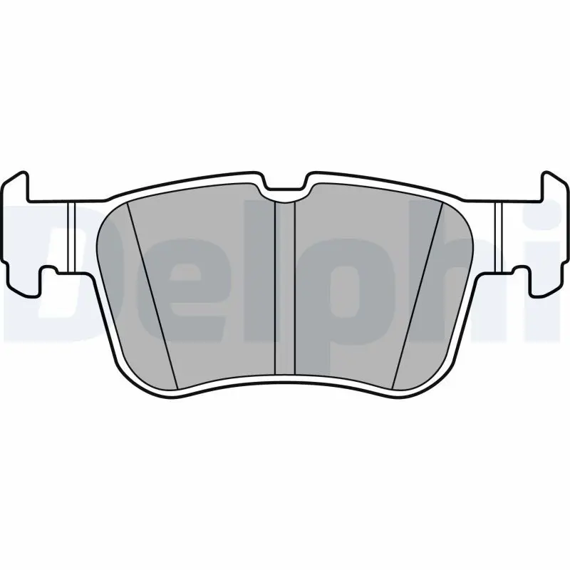 Handler.Part Brake pad set, disc brake DELPHI LP3151 1