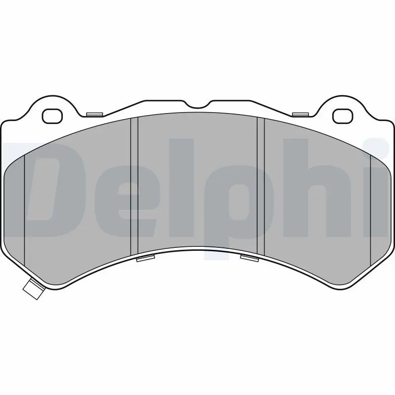 Handler.Part Brake pad set, disc brake DELPHI LP3154 1