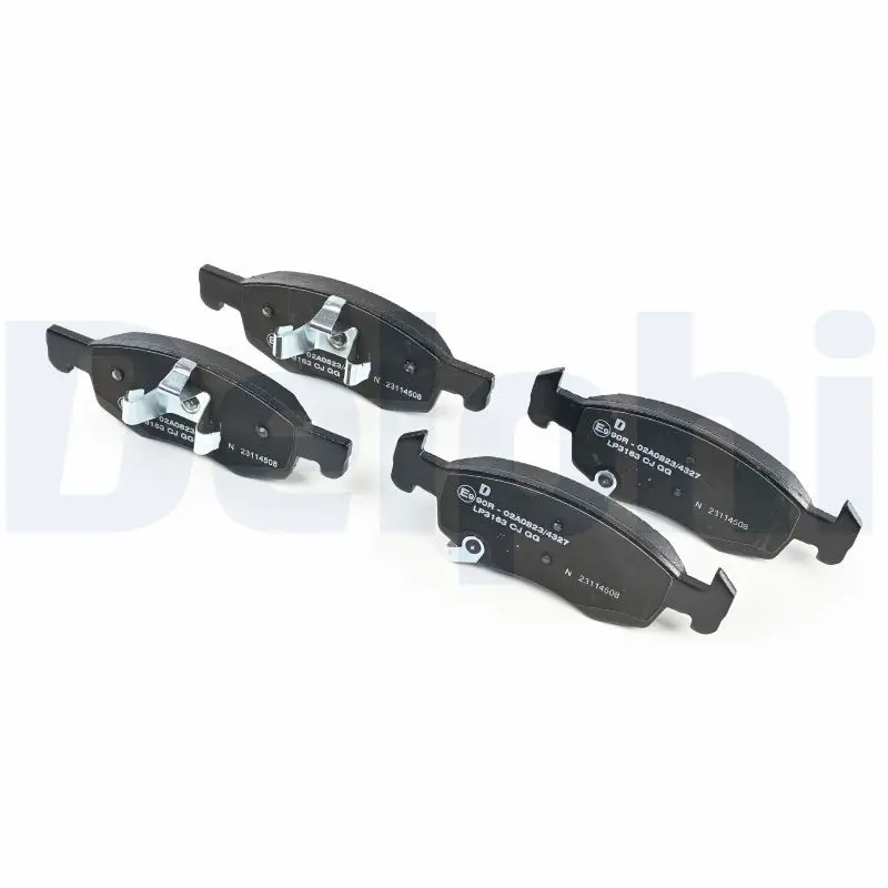 Handler.Part Brake pad set, disc brake DELPHI LP3163 3