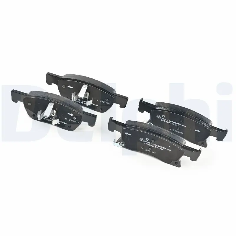 Handler.Part Brake pad set, disc brake DELPHI LP3238 3