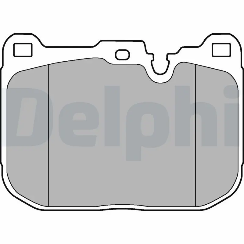 Handler.Part Brake pad set, disc brake DELPHI LP3248 1