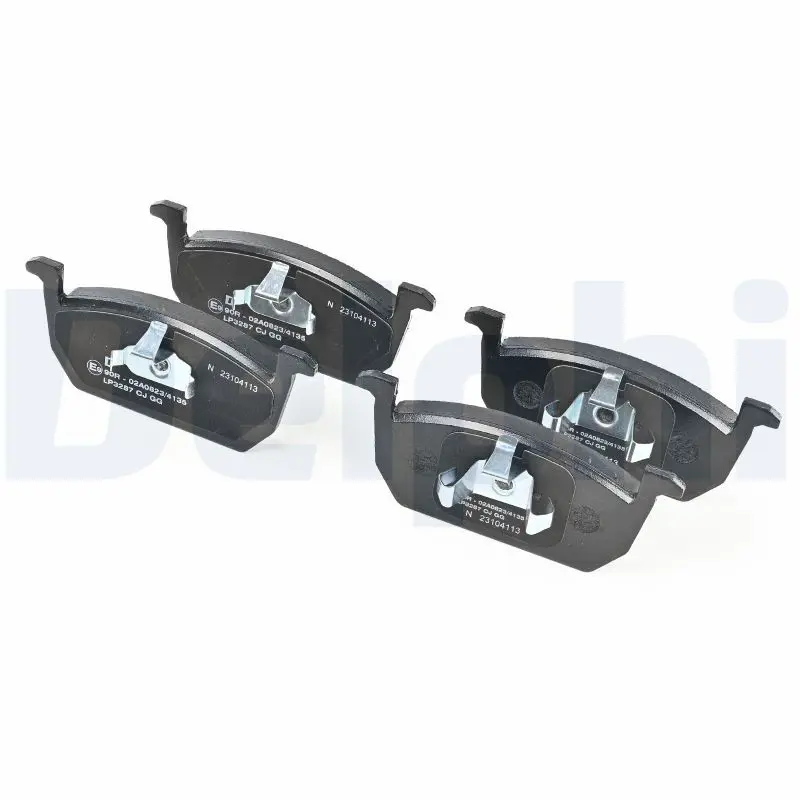 Handler.Part Brake pad set, disc brake DELPHI LP3287 3