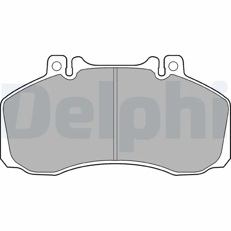 Handler.Part Brake pad set, disc brake DELPHI LP858 1