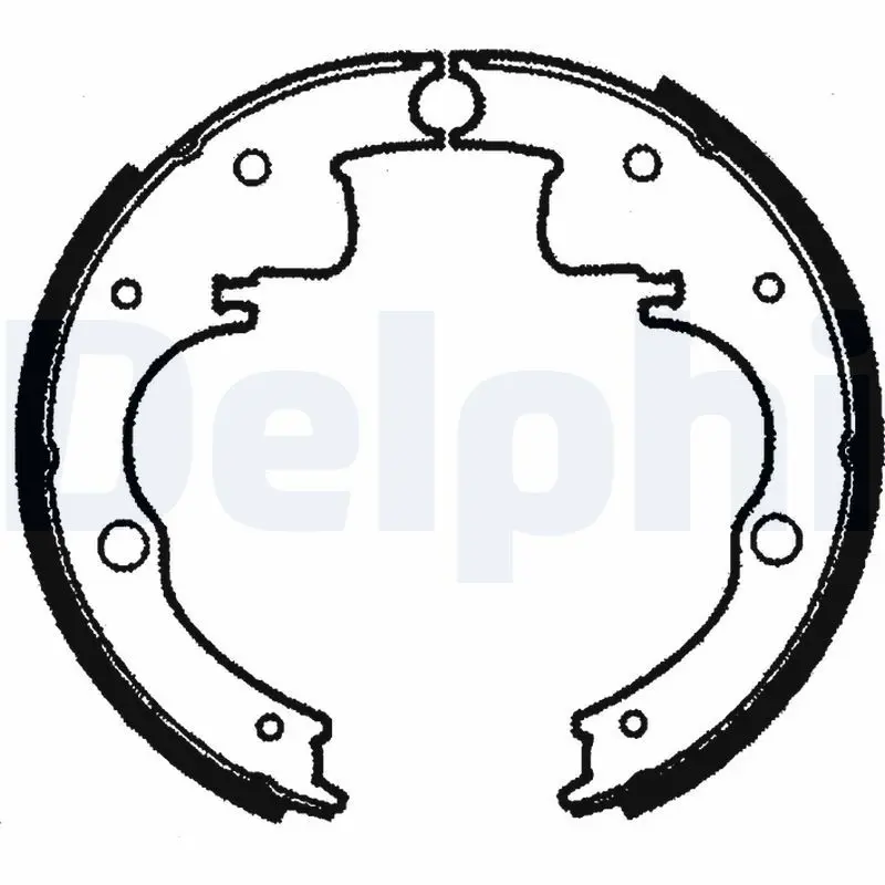 Handler.Part Brake shoe set DELPHI LS1073 1