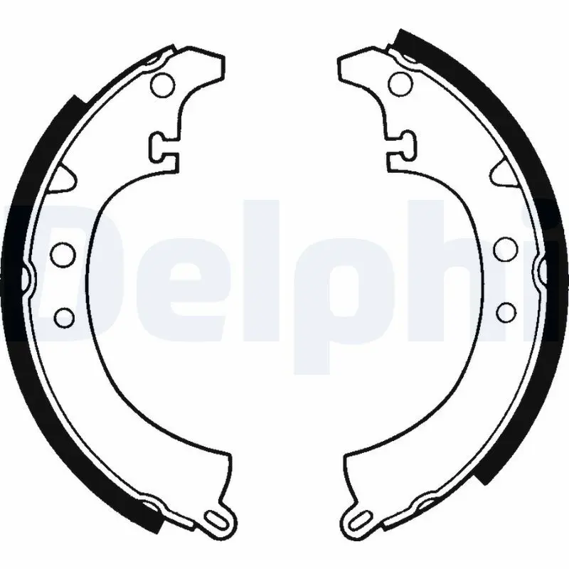 Handler.Part Brake shoe set DELPHI LS1140 1