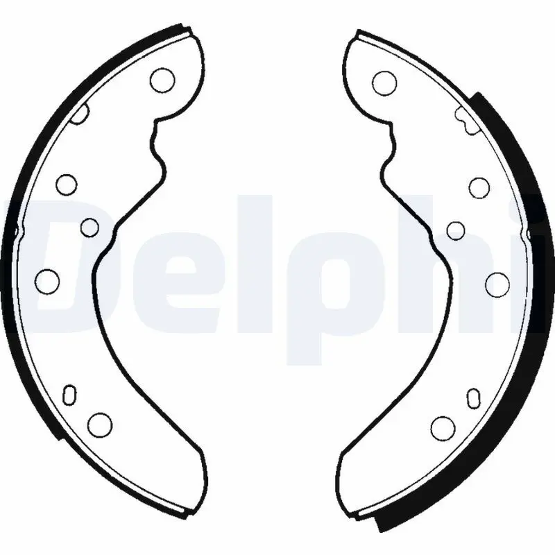 Handler.Part Brake shoe set DELPHI LS1226 1