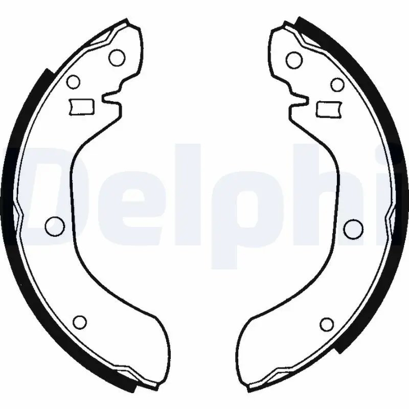 Handler.Part Brake shoe set DELPHI LS1254 1