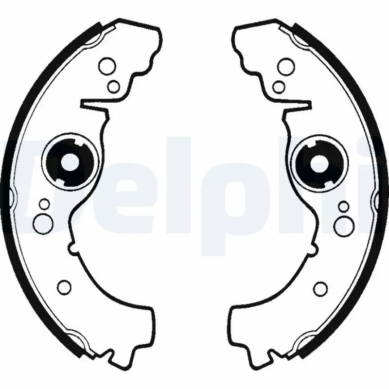 Handler.Part Brake shoe set DELPHI LS1265 1