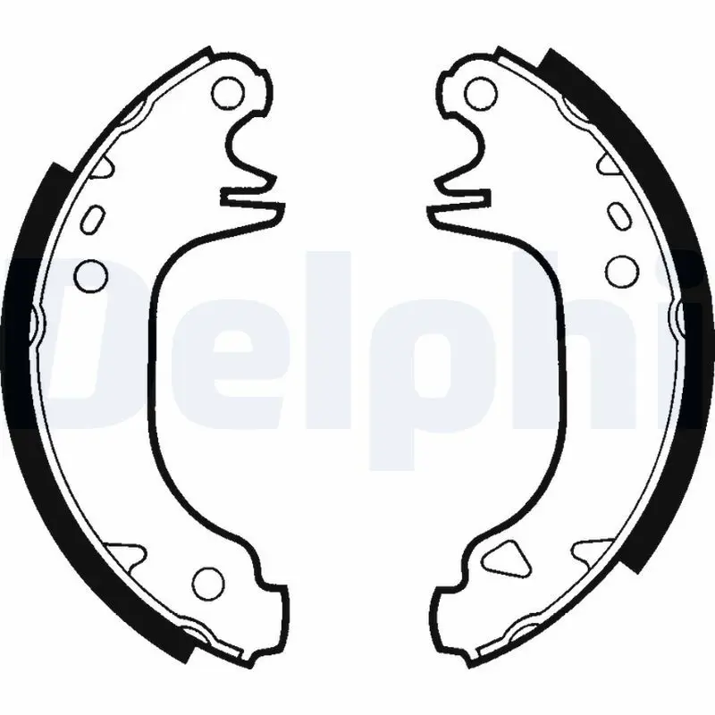 Handler.Part Brake shoe set DELPHI LS1273 1