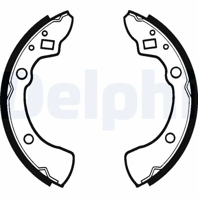 Handler.Part Brake shoe set DELPHI LS1278 1