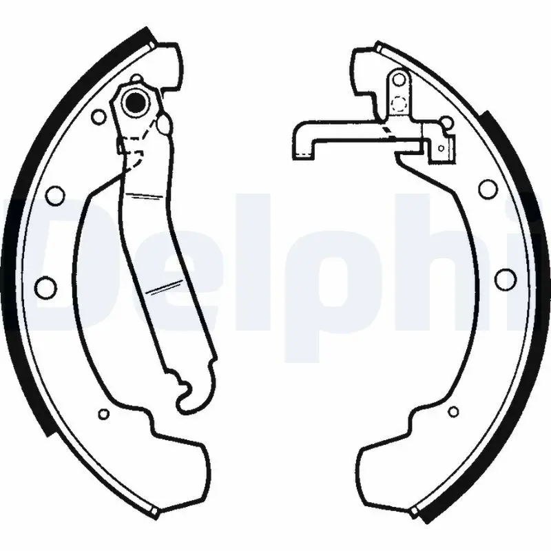 Handler.Part Brake shoe set DELPHI LS1281 1