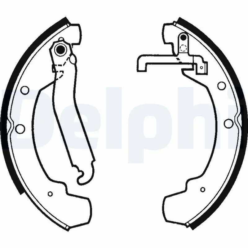 Handler.Part Brake shoe set DELPHI LS1305 1