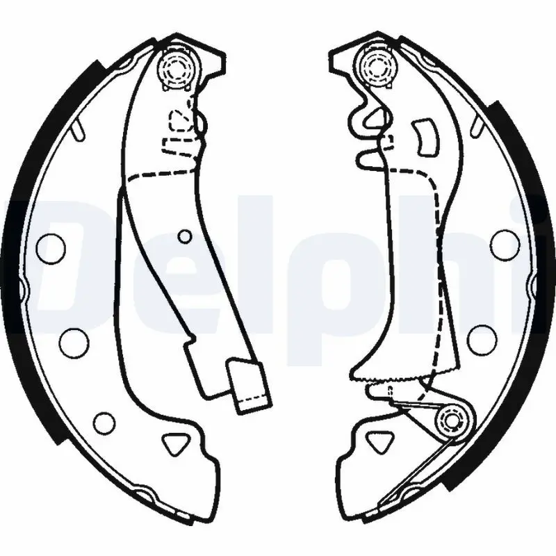 Handler.Part Brake shoe set DELPHI LS1314 1