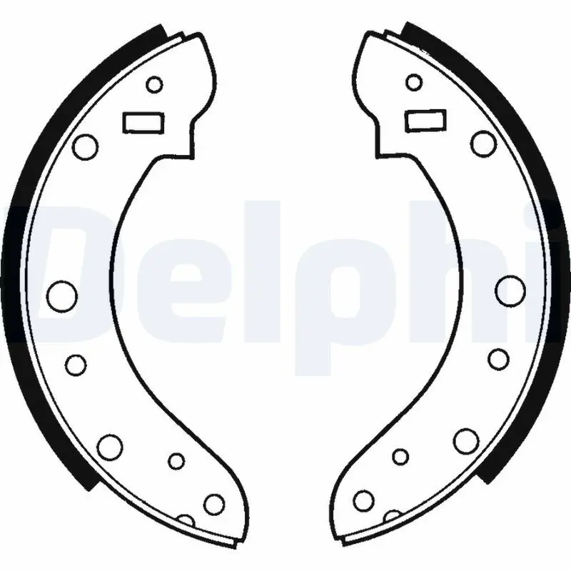 Handler.Part Brake shoe set DELPHI LS1204 1