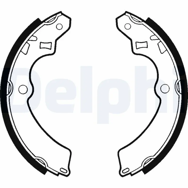 Handler.Part Brake shoe set DELPHI LS1331 1